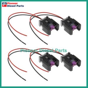 2 Pin Delphi EFI Diesel Injector Connector Plug 13816706 For Buick The Great Wall with Wire