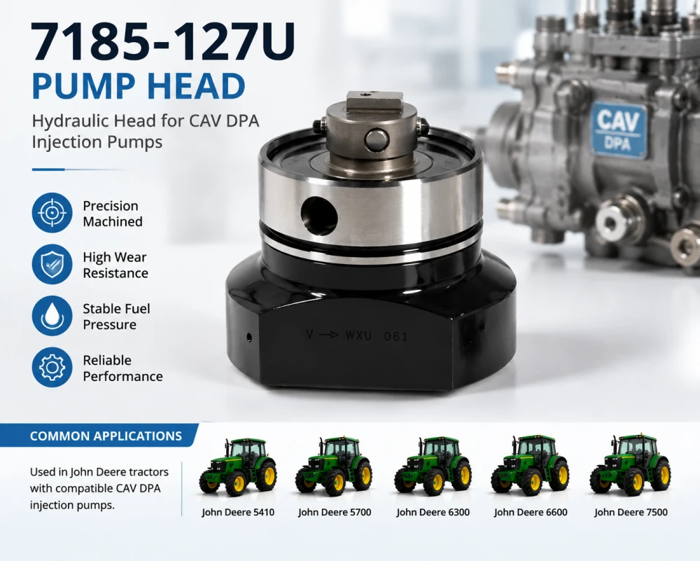 7185-127U Pump Head Rotor: CAV DPA Applications, Specs & Replacement Guide